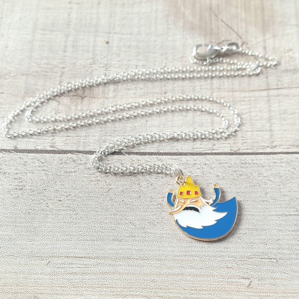 Adventure Time Necklace Ice King